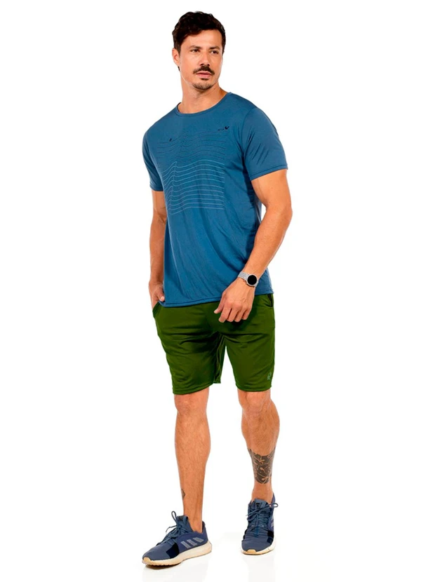 Decoy - Bermuda Masculina Fitness Verde 2