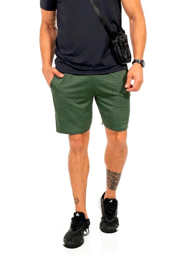 Decoy - Bermuda Masculina Fitness Verde