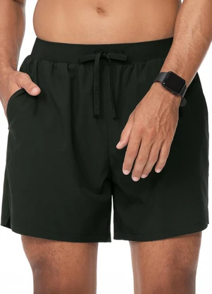 Zee Rucci - Bermuda Masculina Short Interno e Bolso Preto - ZEE RUCCI