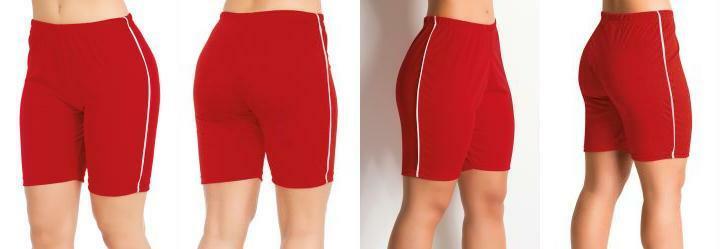 Bermuda Vermelha em Helanca