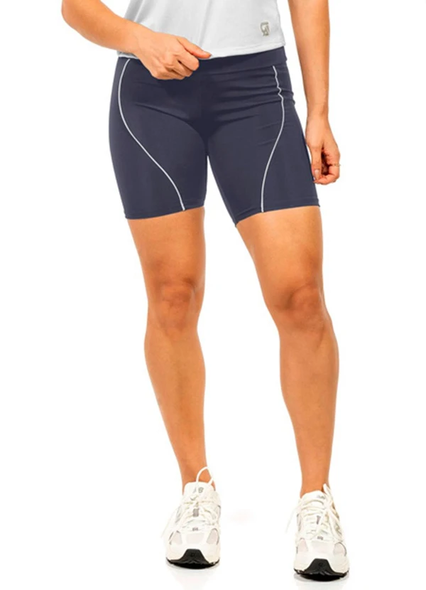 Cobertura - Short Ciclista Power FemininaCinza 1