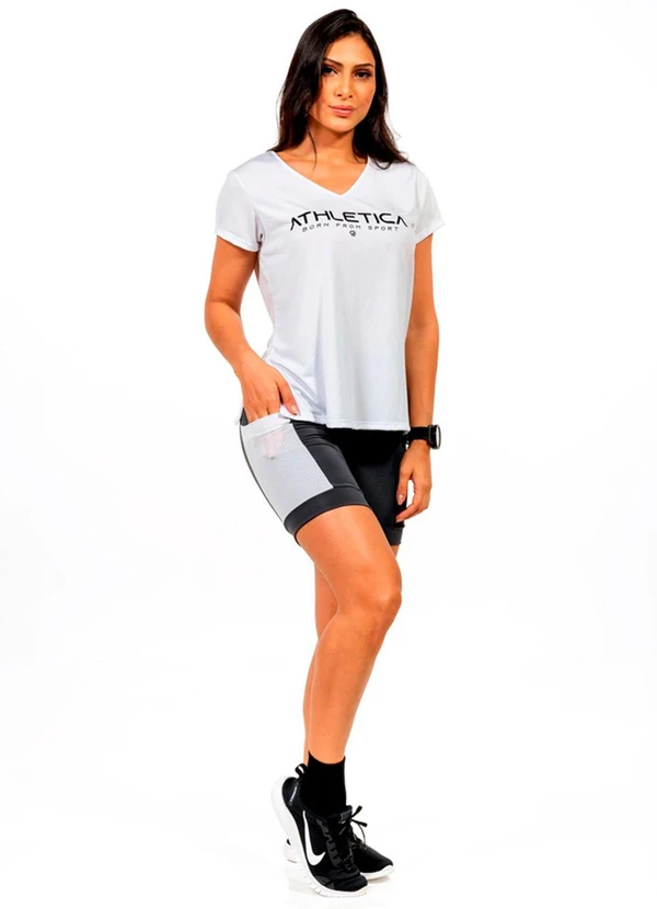 Cobertura - Short Ciclista Power FemininaCinza 2