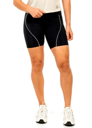 Cobertura - Short Ciclista Power FemininaPreto - COBERTURA