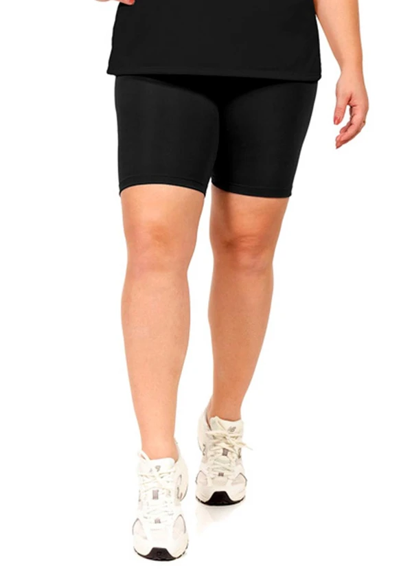 Cobertura - Short Ciclista Power FemininaPreto 1