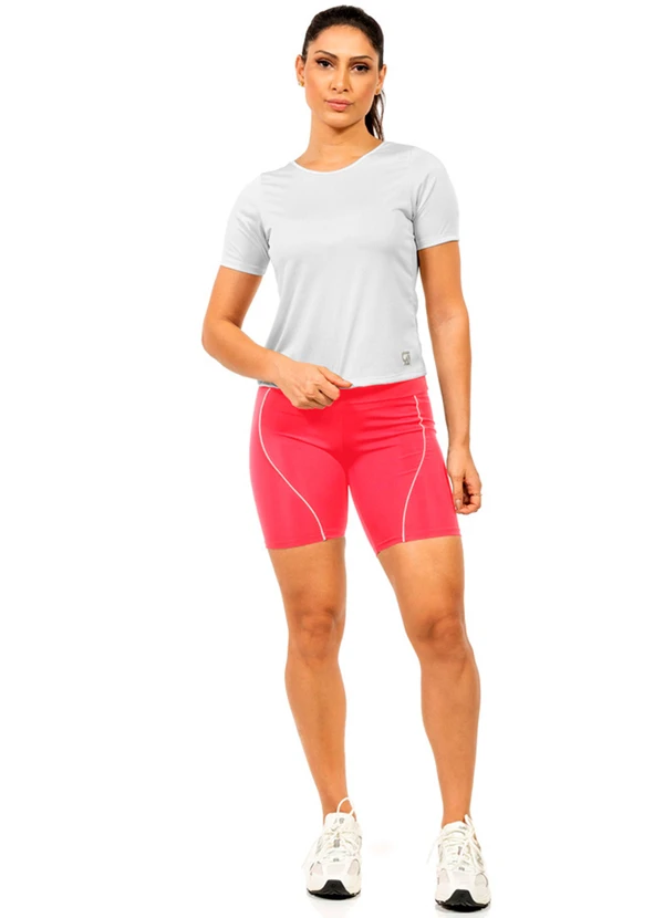 Cobertura - Short Ciclista Power FemininaVermelho 2
