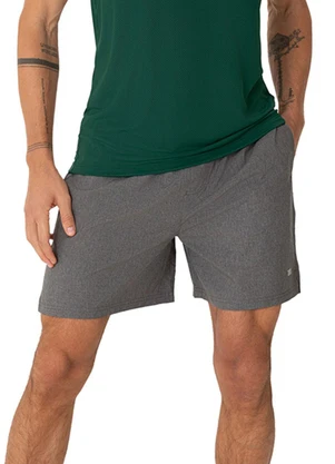 Malwee - Shorts Esportivo Masculino Active Cinza Escuro - MALWEE