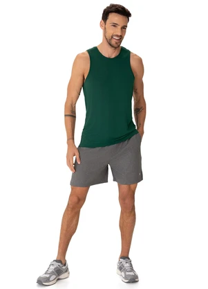 Malwee - Shorts Esportivo Masculino Active Cinza Escuro - MALWEE