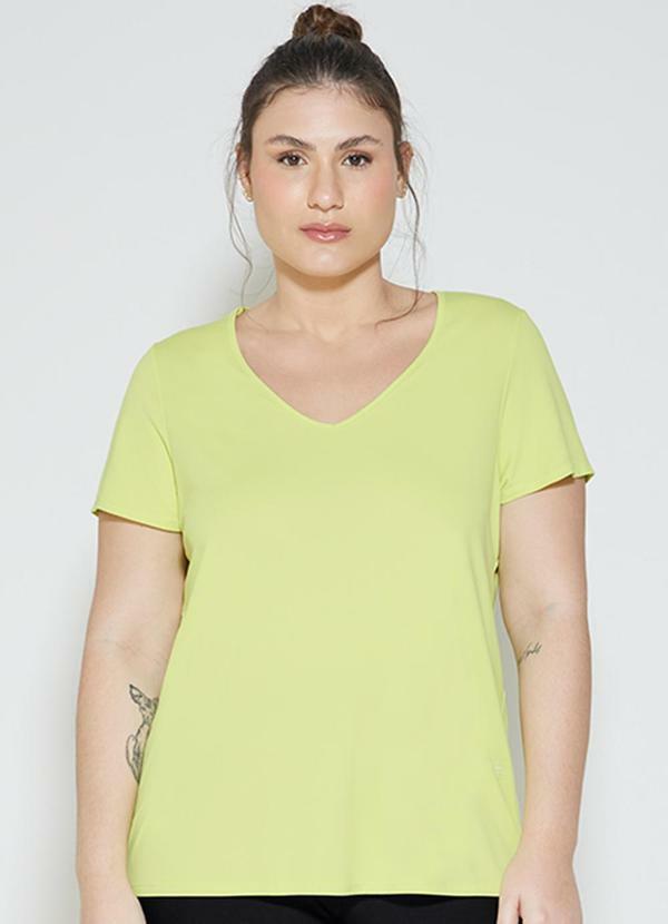 Enfim - Blusa Ampla Dry Active Amarelo