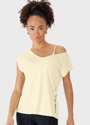 Malwee - Blusa Ampla em Malha Dry Off White - MALWEE