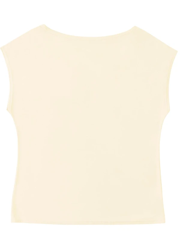 Malwee - Blusa Ampla em Malha Dry Off White 4