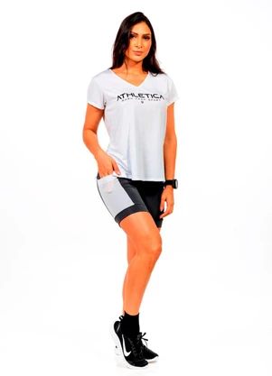 Cobertura - Blusa com Estampa Feminina Branco - COBERTURA