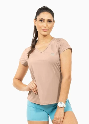 Cobertura - Blusa com Estampa Feminina Marrom - COBERTURA