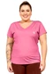 Cobertura - Blusa com Estampa Feminina Rosa  - variação: Rosa