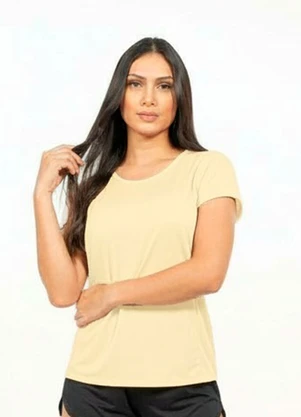 Cobertura - Blusa com Recorte Feminina Bege - COBERTURA