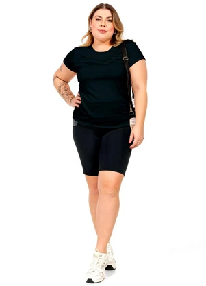 Cobertura - Blusa com Recorte Feminina Preto - COBERTURA