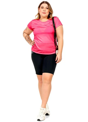 Cobertura - Blusa com Recorte Feminina Rosa  - COBERTURA