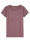 Malwee - Blusa Creponada Dry Active Malva - variação: Malva