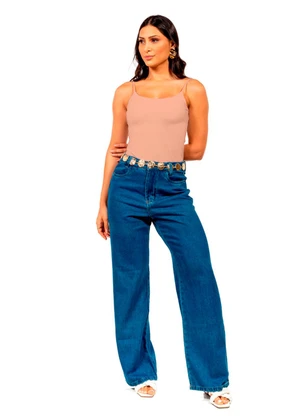 Cobertura - Blusa de Alça Feminina Marrom - COBERTURA