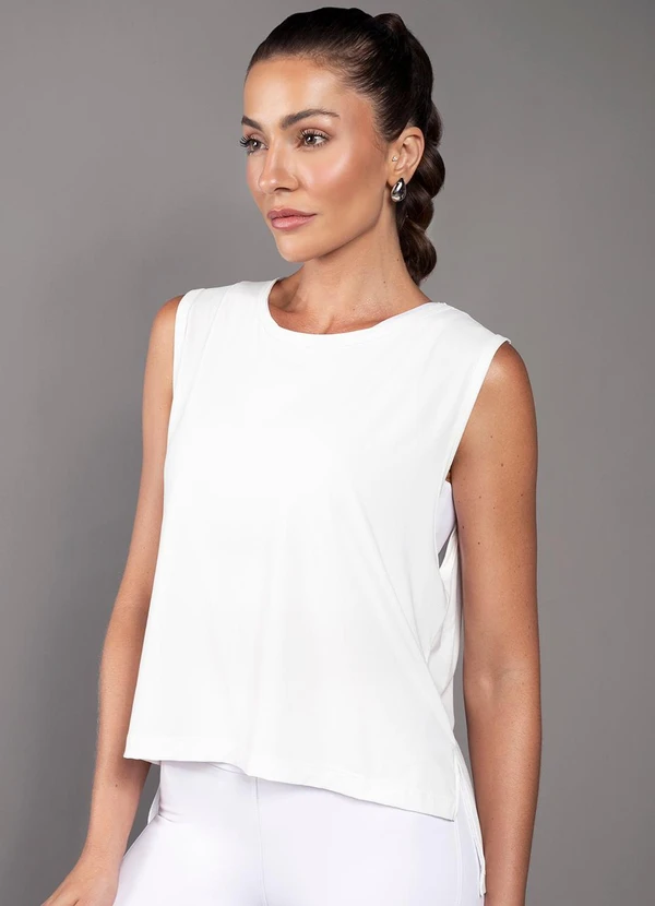 Everfit - Blusa Dry Fit Branco