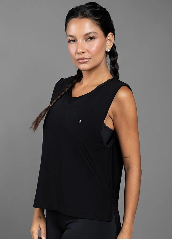 Everfit - Blusa Dry Fit Preto