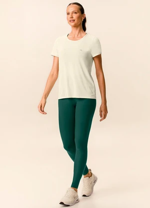 Malwee - Blusa em Malha Dry Active Off White - MALWEE