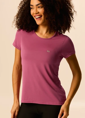 Malwee - Blusa em Malha Dry Active Rosa - MALWEE