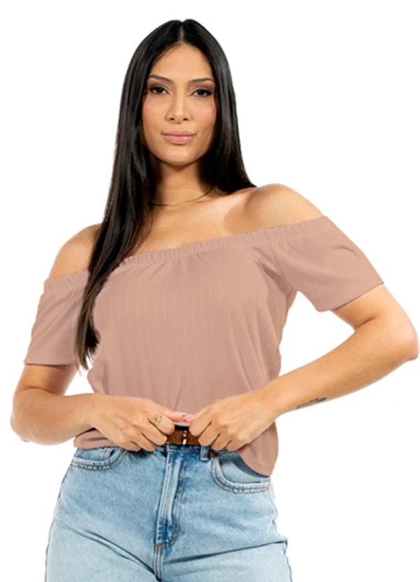 Cobertura - Blusa Feminina Ciganinha Marrom 1