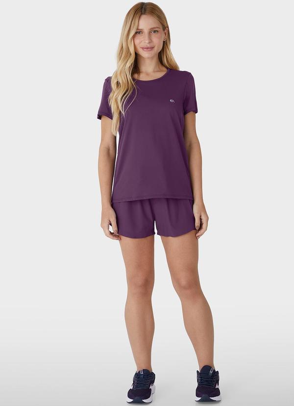 Enfim - Blusa Feminina Dry Active Roxo 2