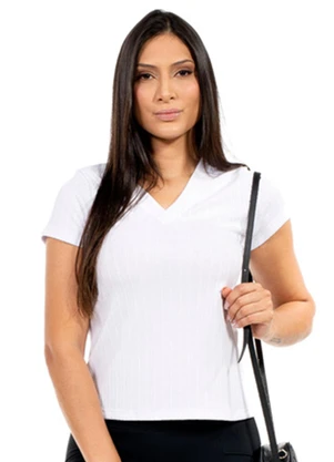 Cobertura - Blusa Feminina Feminina Branco - COBERTURA
