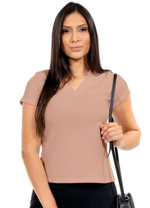 Cobertura - Blusa Feminina Feminina Marrom - COBERTURA