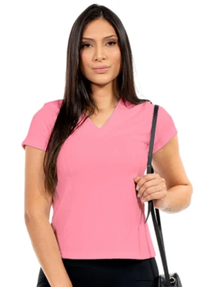 Cobertura - Blusa Feminina Feminina Rosa - COBERTURA