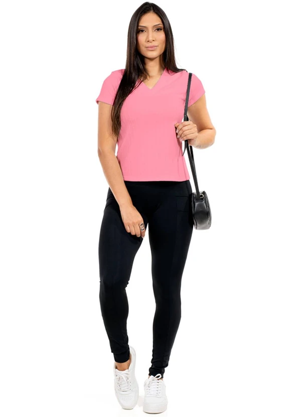 Cobertura - Blusa Feminina Feminina Rosa 2