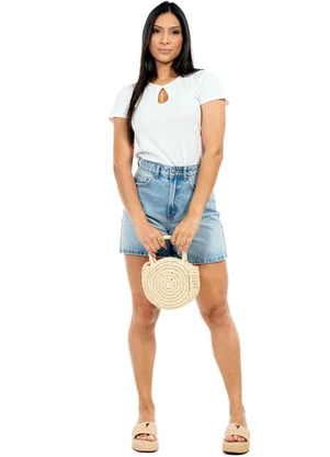 Cobertura - Blusa Feminina Fitness Branco - COBERTURA