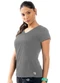 Cobertura - Blusa Feminina Fitness Rosa - variação: Cinza