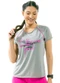 Cobertura - Blusa Feminina Fitness Rosa - variação: Cinza