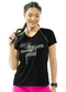 Cobertura - Blusa Feminina Fitness Cinza - variação: Preto