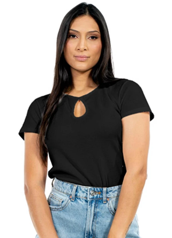 Cobertura - Blusa Feminina Fitness Preto