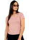 Cobertura - Blusa Feminina Fitness Bege - variação: Rosa
