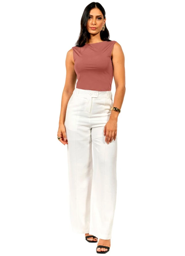 Cobertura - Blusa Feminina Marrom 2