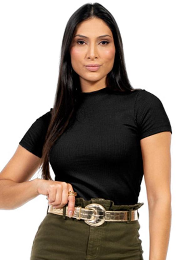 Cobertura - Blusa Fitness Feminina Preto
