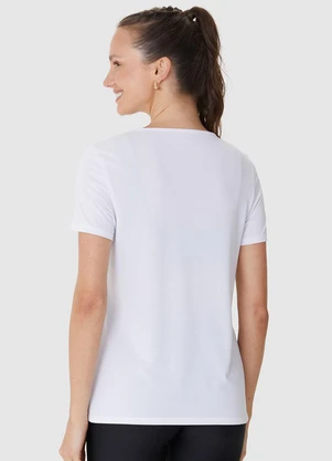 Malwee - Blusa Malha Dry Active Branco - MALWEE