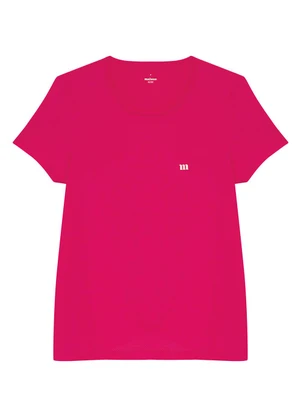 Malwee - Blusa Malha Dry Active Rosa Escuro - MALWEE