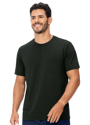 Zee Rucci - Blusa Manga Curta Proteção Uv Preto - ZEE RUCCI