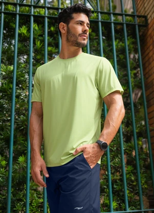 Zee Rucci - Blusa Manga Curta Proteção Uv Verde Lima - ZEE RUCCI