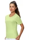 Zee Rucci - Blusa Manga Curta Proteção Uv Preto - variação: Verde Limão