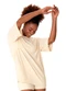 Malwee - Blusa Oversized Protação Uv Active Caramelo - variação: Off White