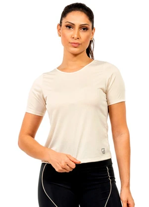 Cobertura - Blusa Pontilhada Feminina Bege - COBERTURA