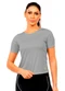 Cobertura - Blusa Pontilhada Feminina Preto - variação: Cinza