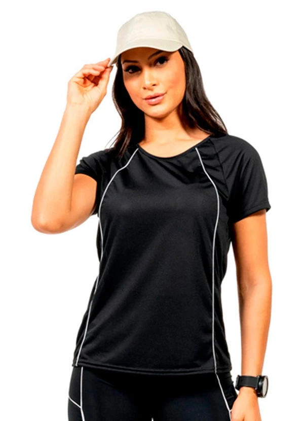 Cobertura - Blusa Pontilhada Feminina Preto