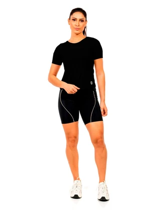 Cobertura - Blusa Pontilhada Feminina Preto - COBERTURA